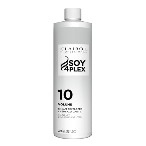 Clairol Professional Cr?me Permanente 10 Volume Hair Developers, 16 oz. | For Coloring, Lightening & Lifting with Deep Conditioning Formula | Packaging May Vary