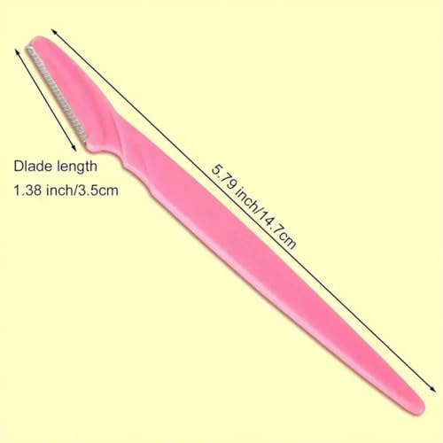 66PCS Eyebrow Razor Multipurpose Exfoliating Dermaplaning Tool for Face Facial and Eyebrow Shaper with Precision Cover for Women Men Easy to Use (66PCS)