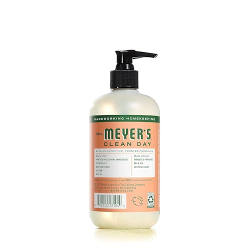 Mrs. MEYER'S Liquid Hand Soap Geranium 12.5 Fl Oz (Pack of 4)