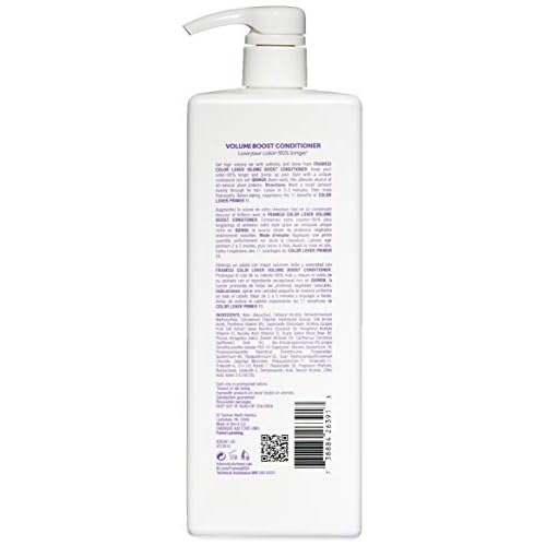 Framesi Color Lover Volume Boost Shampoo, Sulfate Free Shampoo with Quinoa and Aloe Vera, Color Treated Hair