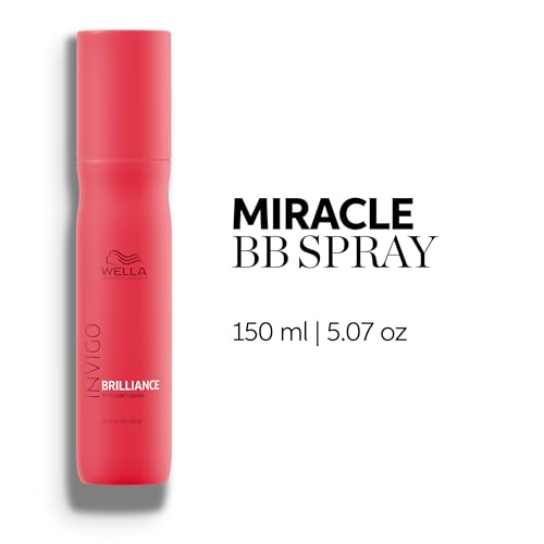 Wella Professionals Invigo Brilliance Miracle BB Spray | Instant Color Vibrancy & Color Protection | 5.07 Fl Oz