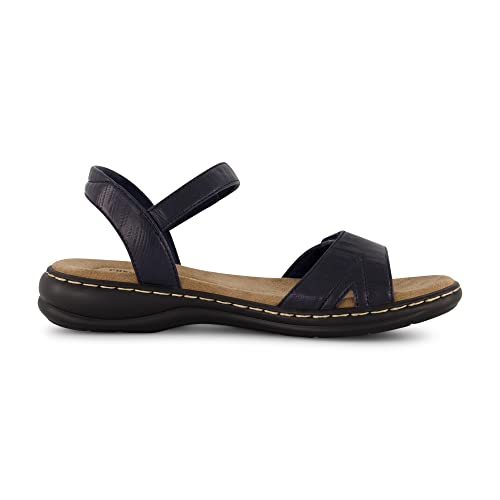 CUSHIONAIRE Women's Bloom comfort sandal with +Comfort Foam and Wide Widths Available