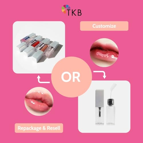 TKB Lip Gloss Base (Flexagel M) | Ready-To-Formulate| Moisturizing, High Shine, Crystal Clear, Vegan and Cruelty free| Made in USA. (5.5oz (156g))