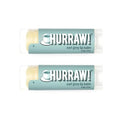 Hurraw! Earl Grey Lip Balm, 2 Pack: Organic, Certified Vegan, Cruelty and Gluten Free. Non-GMO, 100% Natural Ingredients. Bee, Shea, Soy and Palm Free. Made in USA