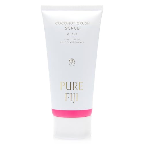 Pure Fiji Coconut Crush Scrub, Guava (6oz/180ml)