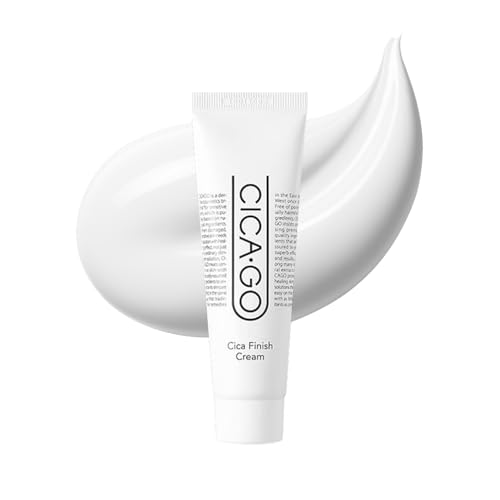 Cica Finish Cream, Lightweight & Soothing & Hydrating Korean Moisturizer with Centella Asiatica for Sensitive Skin, Barrier Repair Cream, Korean Skincare Moisturizer (1.69 fl.oz, 50ml)