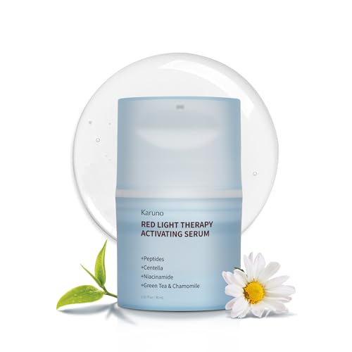 Red Light Therapy Activation Serum for Face ? Activation & Hydration Booster for LED Mask, Microcurrent & Facial Devices ? Hyaluronic Acid, Green Tea, Niacinamide, Centella & Aloe ? 1.01 fl.oz