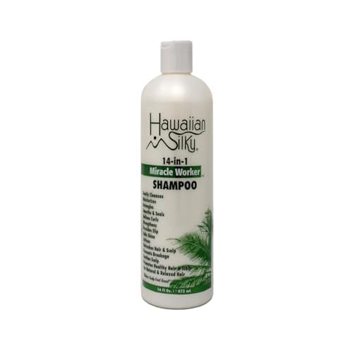 Hawaiian Silky Miracle Worker 14-in-1 Shampoo & Conditioner Bundle, Hydrating & Strengthening Hair Care Set, 16 fl oz Each