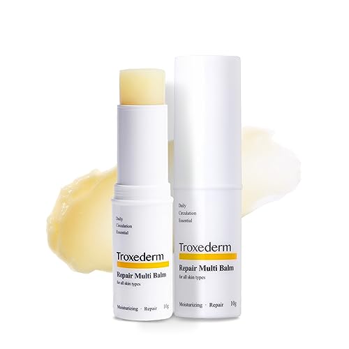 Repair Multi Stick ? Portable Korean Skincare Stick with Shea Butter, Sunflower Seed Oil, Troxerutin & Adenosine, Moisturizing Care for On-the-Go Use, 0.35oz (10g)