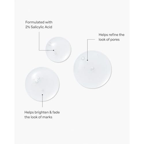 TULA Skin Care Clear Up - Pore Clearing Gel, Facial Serum, Salicylic and Azelaic Acid, Niacinamide, Clears Skin, Exfoliates, Improves Skin Smoothness, Refines the Look of Pores, 1 fl oz.