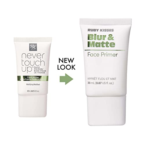 Ruby Kisses Matte Face Primer - Blur & Pore Minimizer, Natural Matte Finish, Shine Control for Oily Skin