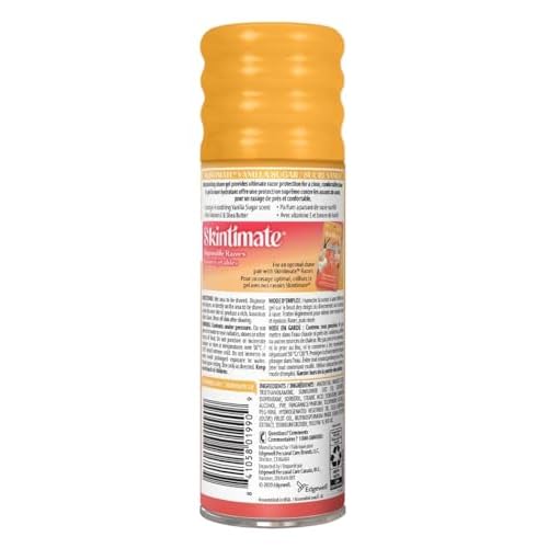 Skintimate Vanilla Sugar Shave Gel for Women | Skintimate Shaving Cream for Women, Womens Shaving Cream, Shave Cream, Shaving Foam, Womens Shave Gel with Vitamin E & Shea Butter, 7oz - Pack of 6
