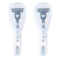 2Pcs Travel Razor Case, Transparent Plastic Storage Box, Electric Shaver Protector Container, Portable Organizer