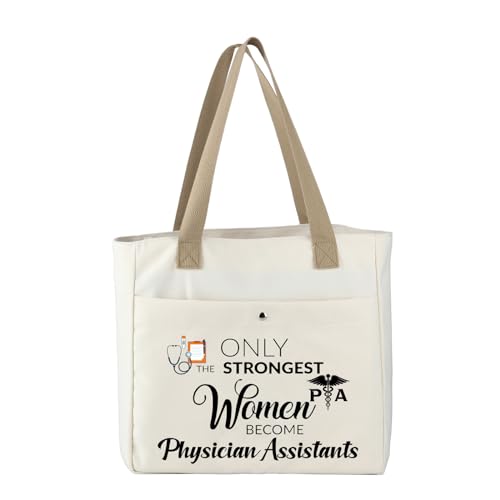MBMSO Physician Assistant Tote Bag PA Medical Gifts PA Graduation Gifts Only the Strongest Women Become Physician Assistants
