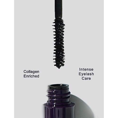 MIZON Collagen Curling Fix Mascara long lasting no smudges high volume korean make up with skincare benefits (0.20 oz)