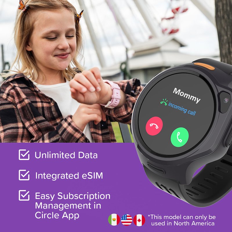Kids Smartwatch Phone with GPS & Video Call - Water-Resistant Safety Wearable for Ages 5-12