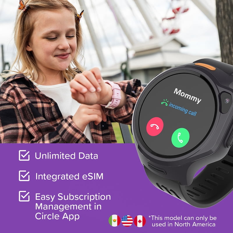 Kids Smartwatch Phone with GPS & Camera - Safe Communication & Tracking