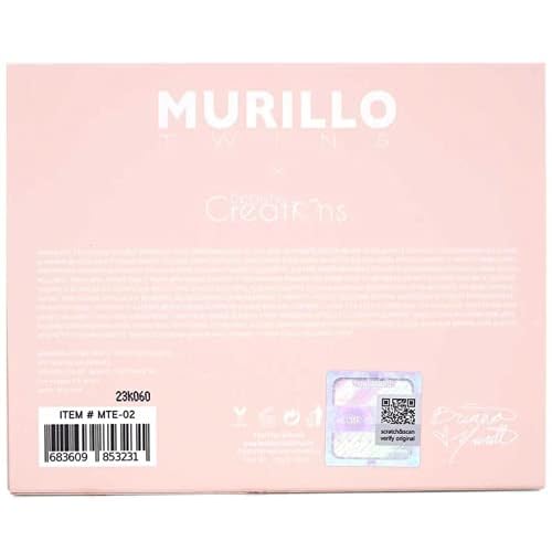 BEAUTY CREATIONS MURILLO TWINS BRIANA'S EYESHADOW PALETTE - 12 COLORS