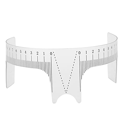Professional Eyebrow Positioning Ruler Microblading Brow Shape Design Ruler Measure Tool(B) Piercing & Supplies (Nose bridge ruler type A)