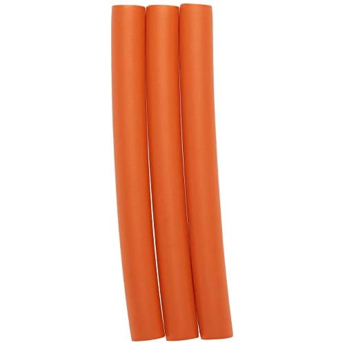 Diane Jumbo Twist-Flex Rod, Orange, 3 count 1 Inch (Pack of 3)