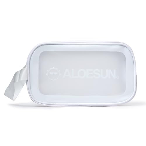 ALOESUN Organic Tanning Travel Size Bundle - Including Organic Coconut Tanning Oil, Ocean Spray, Organic AFTERSUN Spray, and Beach Bag