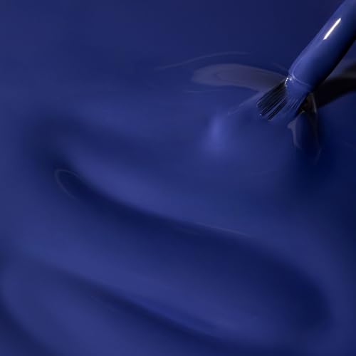 Dazzle Dry Nail Lacquer (Step 3) - Base Camp - A deep blue purple. Full coverage cream. (0.5 fl oz)