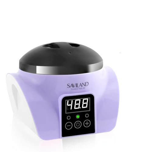 SAVILAND Nail Polish Remover Steam: Electric Steam Machine for Acrylic Gel Polish Removal Removal Nail Soaking Bowl Nail Polish Remover Soak off Bowl Nail Art Tool- Home & Salon Use
