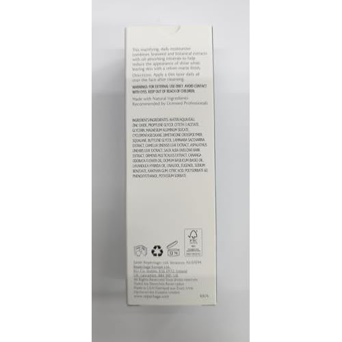 Repechage Hydra Medic Mattifying Moisturizer For Oily Problem Acne Prone Skin Light Fragrance Oil & Grease Free Made with Natural Botanicals Perfect Under Makeup for Men & Women 2 oz