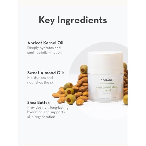 SONAGE High Endurance Cream: Anti-Aging Moisturizer | Firming Night Cream Soothes Redness