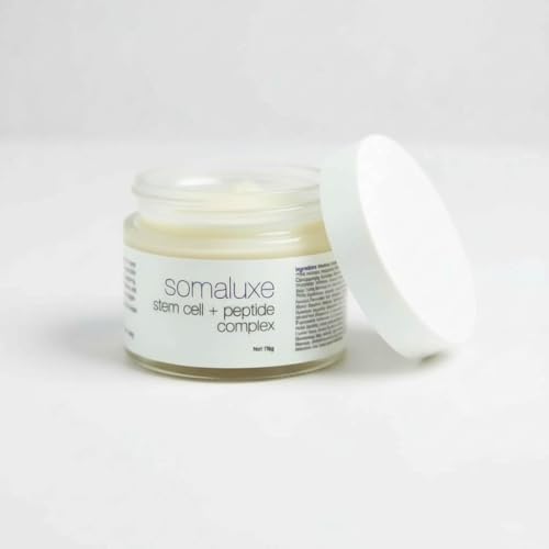 Somaluxe Plant Stem Cell + Collagen Moisturizer - Reverses Skin Aging with CoQ10 and Hyaluronic Acid
