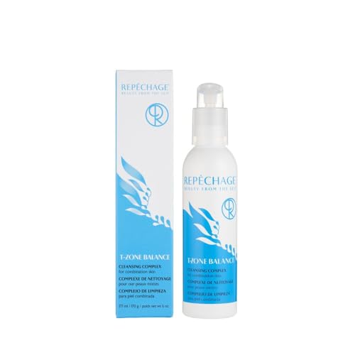 Repechage T-Zone Balance Cleansing Complex ? Hydrating Facial Wash with Squalane, Coconut Oil, Chamomile & Aloe Vera ? Soap-Free, Paraben-Free ? for Oily, Combination & Sensitive Skin, 6 oz