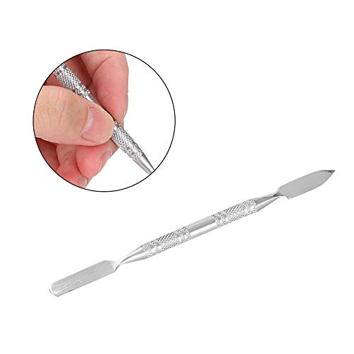 Wax Spatula, Stainless Steel Double-Ended Scar Wax Spatula Applicator Special Effects FX Makeup Tool(S)