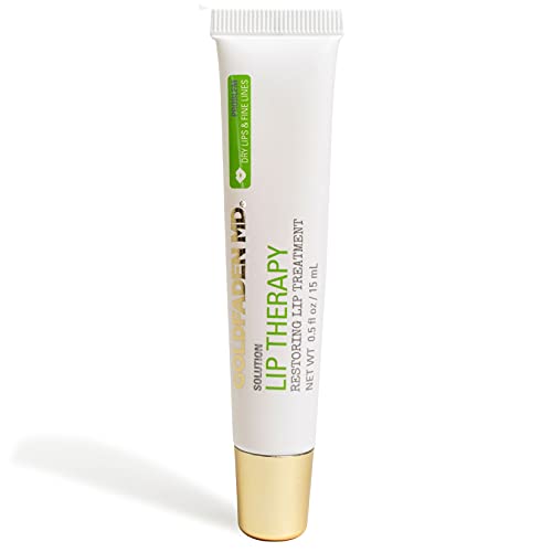 Goldfaden MD Lip Therapy | Restoring Lip Treatment | w/Peptides, Hyaluronic Acid, Fruit Berry Wax, Borage Oil, Rose Hip Oil & Vitamin E | Nourishes, Hydrates & Plumps Appearance 0.5 ? oz / 15 mL