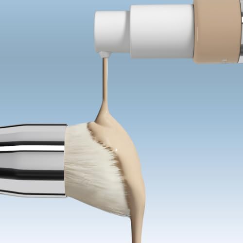 Prime Prometics PrimeSkin Liquid Foundation Brush for Mature Women ? Ultra-Soft Bristles for Seamless, Streak-Free Coverage ? Even, Natural Finish ? Ideal for Sensitive or Dry Skin