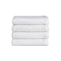 Cozy Earth Waffle Washcloths - 60% Cotton 40% Viscose from Bamboo Washcloths 13 x 13 Inches - Soft & Absorbent Terry, Reversible Mini Textured Waffle & Weave Pattern - 4 Pack
