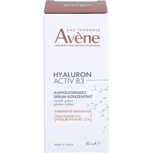Av?ne Hyaluron ACTIV B3 Concentrated Plumping Serum, Light-weight hydrating serum, powered by Niacinamide + Pure Hyaluronic Acid, Firms & Plumps the skin for a healthy complexion 1 oz