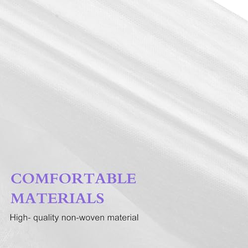 100 Pack Disposable Bed Sheets ? 31.5 x 71 in Waterproof Non-woven Sheets for Massage, Spa, Tattoo & Salon Tables(White)