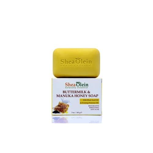 BUTTERMILK & MANUKA HONEY SOAP WITH BLACK SEED OIL & EVENING PRIMROSE OIL