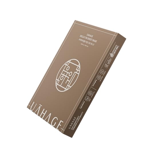 Hello I¡¯m Mask Sheet ? Deep Hydration, Vegan Korean Skincare with 10 Hyaluronic Acids, Resurrection Plant, Panthenol, Allantoin, Jojoba Seed Oil, Arginine (25ml x 5 Sheets / 0.85 fl.oz each)