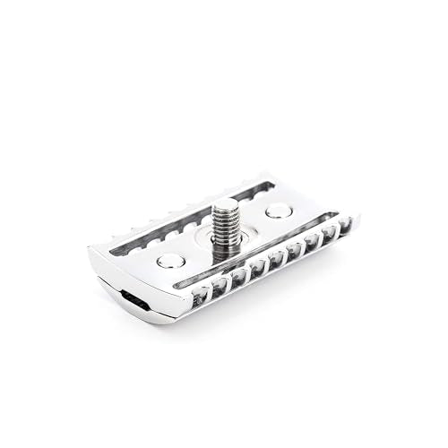 M?HLE Grande R41 Double Edge Safety Razor (Open Comb) | Perfect for Everyday Use | Barbershop Quality Close Smooth Shave | Luxury Razor for Men