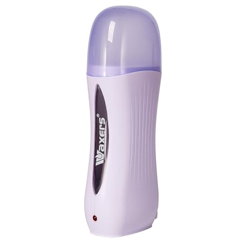 Roll on Wax Warmer Wax Roller Warmer Depilatory Heater For Most Brands of Roll-on Waxing Cartridge 40W Inner Size 2.3 x 5.4cm Purple
