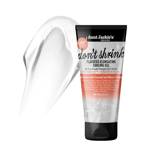 Aunt Jackie's Don't Shrink Flaxseed Elongating Curling Gel 3 Oz