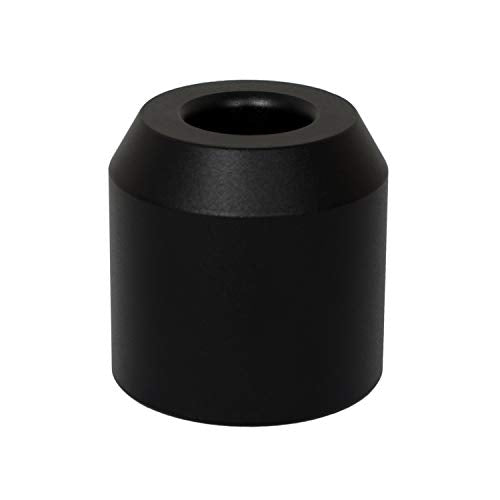 Men's Safety Razor Stand Aluminum Alloy Desk Pen Holder Toothbrush Shaving Razor Base Stand (B-Black)