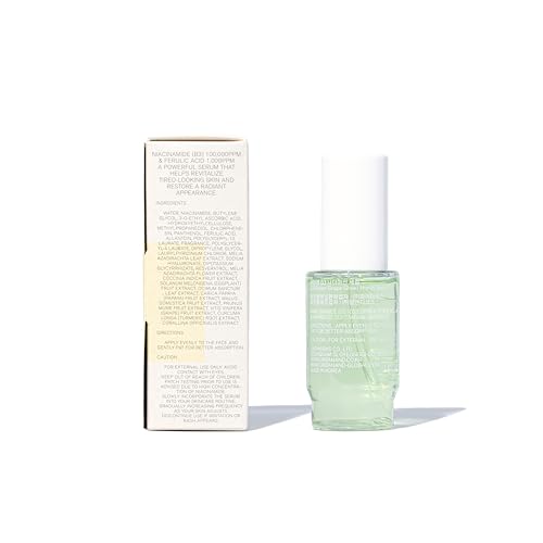 Urbanand G3 (Green Grape Glow) Niacin Serum, 1.69 fl oz, Vegan Korean Facial Serum with 10% Niacinamide and Ferulic Acid for Glowing Skin, Korean Skin Care