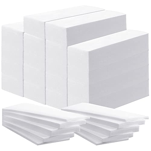 Tudomro 2000 Pcs Large Non-Woven Body Strips for Epilating and Waxing - 2.8 x 7.9 Inch Wax Paper for Women and Men, Arms, Legs, Armpit Hair Removal, White