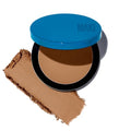 MAKE Beauty Skin Mimetic Microsuede Bronzer Powder - Matte Bronzing Powder Contour, Buildable Formula, Non Comedogenic, Long Lasting Color. Shade - Lunar for Fair to Light Skin