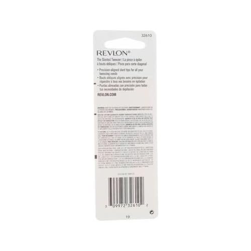 Revlon Stainless Steel Accurate Tweezing 1 ea (Pack of 2)