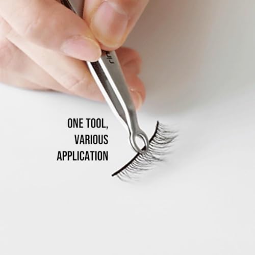 [Premium Hand-Made] Tweezers for women facial hair - Round tip Tweezers, Eyebrow Tweezers, 304 Surgical-grade Stainless Steel for Safety, Precision tweezers, Facial Hair for Men & Women