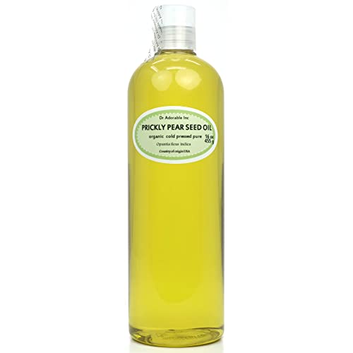 Dr Adorable - 16 oz - Prickly Pear Seed Oil - 100% Pure Natural Organic Cold Pressed
