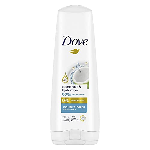 Dove Nutritive Solutions Coconut & Hydration Conditioner, 12 fl oz (Pack of 2)